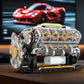 🎉Rebajas del último día: 50 % DE DESCUENTO + ENVÍO GRATIS🔥 - Kit de modelo de motor OHV V8 Small-Block Building Blocks
