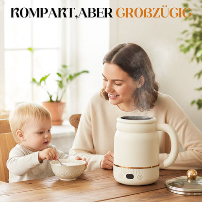 🔥【1° Más Vendido】😫 Ollas únicas/pegajosas? 🍲 Multifuncional+🍯 Cerámica+💧 900ML! Taza portátil