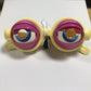 💥 Gafas divertidas con mecanismo de ojo parpadeante