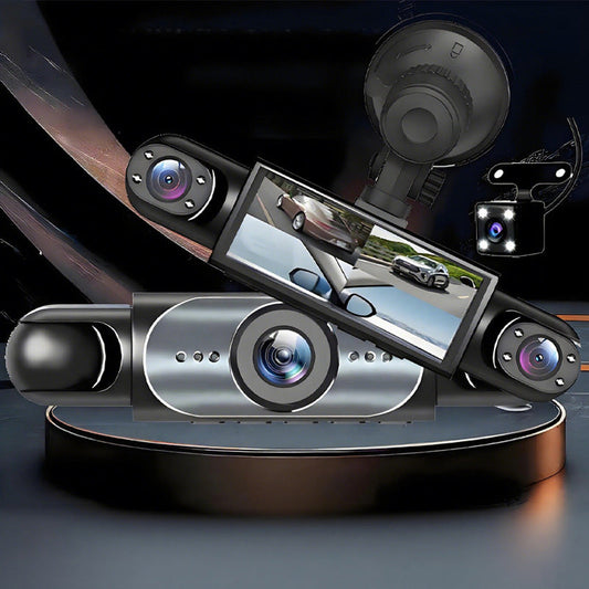 🔥【1° Más Vendido】📢📢49% de réduction !! ⏰ Caméra Embarquée 360° – Vision Nocturne Ultra HD, Surveillance Parking 24h & Enregistrement en Boucle ! 🚘🛡️