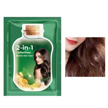 🔥Ofertas en promoción | Tinte para el cabello 2 en 1 sin esfuerzo