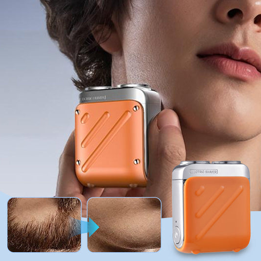 Afeitadora eléctrica lavable y portátil para hombre