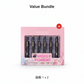Set de 6 sombras de ojos en barra con brillo