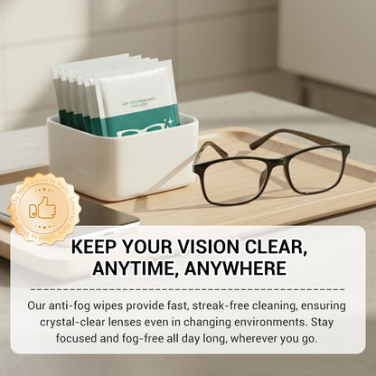 🔥50% DE DESCUENTO!! ✨Toallitas limpiadoras de gafas antivaho