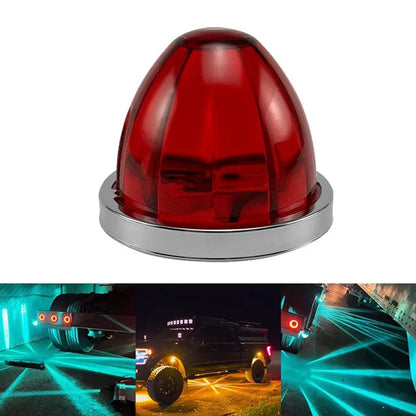 ¿Luces laterales tenues? LED ultrabrillantes para que te vean siempre. 🚦💡