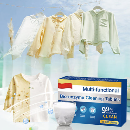 🏆【1º en Productos de limpieza】🧽 Tabletas Limpiadoras de Bioenzimas Multifuncionales – Eficacia Natural para tu Hogar y tus Superficies 🌿✨