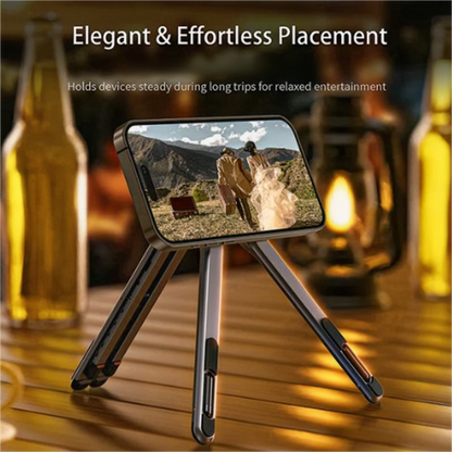 🔥【1° Más Vendido】🥳 Soporte inestable/transporte pesado/cuello cansado? Soporte 4en1 magnético ajustable