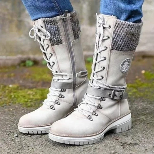 🔥【OFERTA IMPERDIBLE】🔥😫 Pies fríos/húmedos/resbalones? Botas nieve mujer caliente impermeable