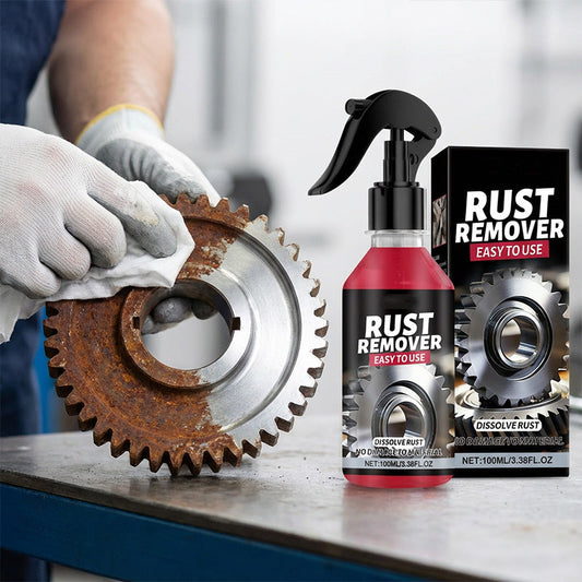 ⏳   ¡COMPRA 2 OBTENGE 1 GRATIS!   ✨  Metal Rust Remover Spray – de acción rápida, protege, multi-superficie 🚗