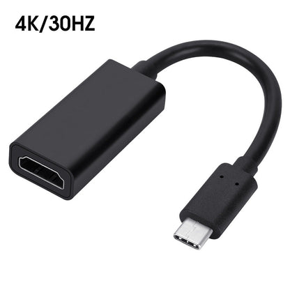 【1° Más Vendido】Conexión HDMI complicada/pantalla borrosa?Gamers recomiendan!📺 4K/8K+⚡ Plug & Play+🛡️ Aluminio! Adaptador Type-C a HDMI