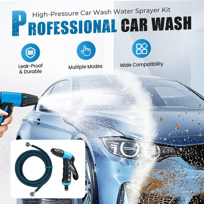 🚗【1° Más Vendido】💦 50% KORTING | Hogedruk Autowassproeierset – Krachtige Reiniging, Waterbesparend & Makkelijk te Installeren