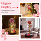 Luminous Forever Rose with Glass Cover & Fairy Lights