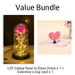 Luminous Forever Rose with Glass Cover & Fairy Lights