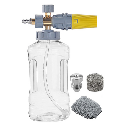 🔥【1° Más Vendido】🔥Spray Fijo? ¡Este Cañón Ajusta Chorro y Espuma (y No Gotea)! ⏳Detailers Recomiendan! Cañón Espuma Ajustable Profesional⚡️