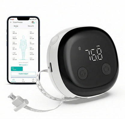 🔥【1° Más Vendido】🔥App Sync+📊 LED Grande!Multizona+✋ 1 Mano!Entrenadores Recomiendan! Cinta Inteligente Magnética, Precisa⚡️