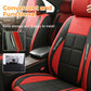 Funda de cuero para asiento de coche con cobertura total para todas las estaciones