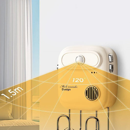 🔥【1° Más vendido】🔥🎤 ¡50 % DE DESCUENTO! 🏠 Sensor infrarrojo inteligente con recordatorio de voz grabable: detección precisa, mensaje personalizable e instalación fácil 🔊