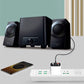 Adaptador de audio estéreo Bluetooth de alta fidelidad con salida AUX/RCA