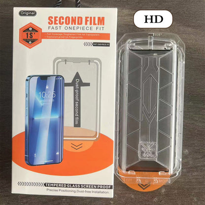 📱Protector de Pantalla para iPhone16/15/14/13ProMax | Cámara Sin Polvo 10s Instal + Anti-Spy Electrolado + Cubierta Anti-Polvo para Altavoz✨