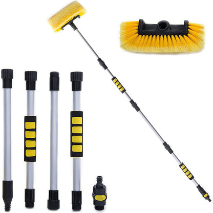 Cepillo extensible para lavado de coches: mango de 152 cm, ¡limpieza a 360°! ✨ Llega más alto, frota con más eficacia: ¡suave con la pintura, implacable con la suciedad! 🧼💦