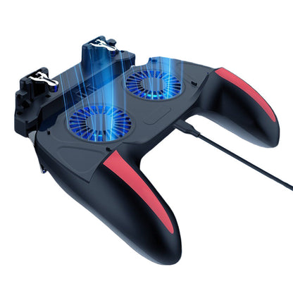 Control para juegos móviles con dos ventiladores de refrigeración