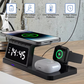 【1º en Productos electrónicos】🔌 Estación de Carga Inalámbrica Rápida 4 en 1 con Soporte para Reloj – Carga Conveniente y Organizada para Todos tus Dispositivos ⌚✨