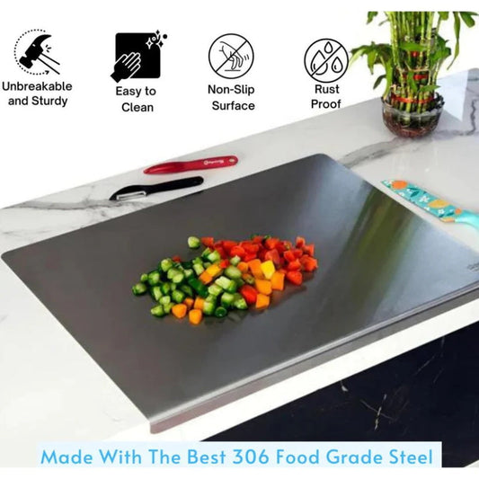 🍽️¡Eleva tu experiencia culinaria con la tabla de cortar que lidera ventas, protege tus cuchillos y añade un toque de elegancia profesional a tu cocina!