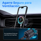 🌈 RGB Dinámico+🧲 Magnético Automático! ¡Coche Estilizado!✨15W Rápido+🔄 360° Rotación! ¡Pantalla y Carga Perfectas!💖