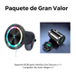 🌈 RGB Dinámico+🧲 Magnético Automático! ¡Coche Estilizado!✨15W Rápido+🔄 360° Rotación! ¡Pantalla y Carga Perfectas!💖
