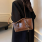 🔥 Estilo vintage Y2K | Bolso bandolera de piel sintética | Imprescindible para el día a día 📸【Novedades 2026】
