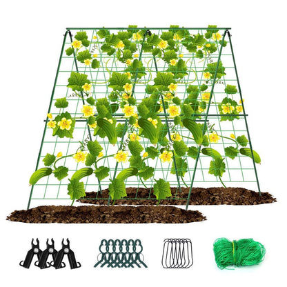 🚀🔥Oferta especial 50 % DE DESCUENTO🏠Espaldera A-rams para plantas trepadoras