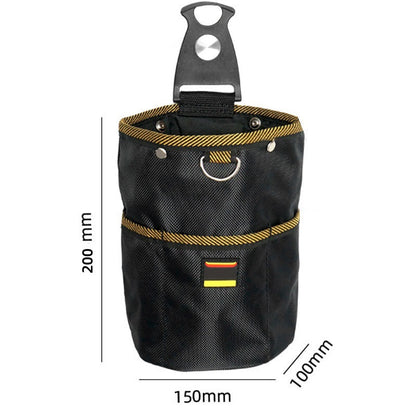 ¡Organiza tus herramientas con rapidez y seguridad: una bolsa que se adapta a tu cinturón, resiste el trabajo duro y mantiene todo a mano! 📌
