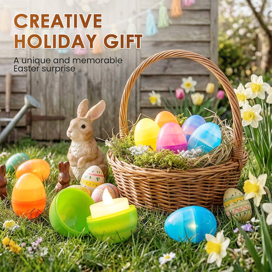 ✟【Número uno en la lista de Pascua】🥚 Decoración de Pascua: huevo luminoso para crear un ambiente festivo