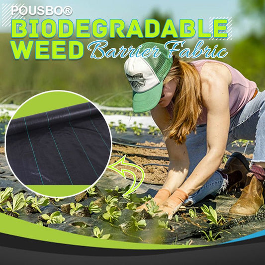 🌱 Barrera+💨 Transpirable! ¡Jardín Sin Malezas!✨ Biodegradable+🌿 Tecnología Verde! ¡Ecológico y Duradero!💖