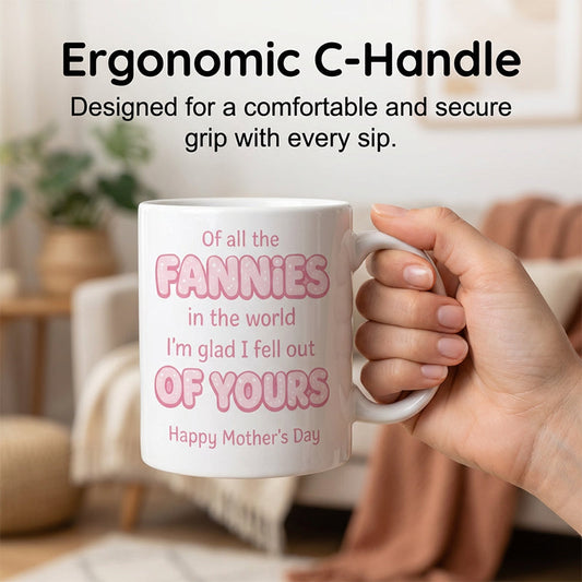 ¡Hazla reír este Día de la Madre! Una taza con mensaje que le encantará. 😂💖