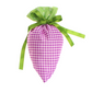 Bolsa de golosinas de Pascua con forma de zanahoria de felpa
