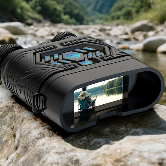 💎 ¡50 % DE DESCUENTO! 💎 Prismáticos digitales de visión nocturna: pantalla HD de 3 pulgadas, grabación 4K y alcance de 800 m por la noche 🌙🔭
