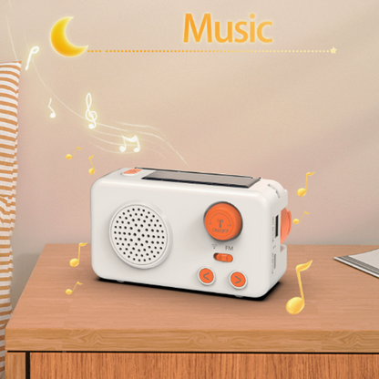 📻Radio FM + linterna + power bank: todo lo que necesitas en una emergencia.💡 llévalo a tu kit de emergencia y duerme tranquilo.