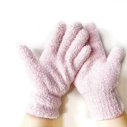 【1º en Artículos para el hogar】🧤¿Mil trapos para limpiar? Un solo guante de microfibra hace todo. Adiós a las pelusas y rayones: microfibra gruesa que atrapa la suciedad sin dañar. 🛡️🚫