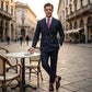 【ENVÍO GRATIS】¿Trajes que no te quedan bien? Rayas finas que estilizan, corte ajustado que realza. 👔✅