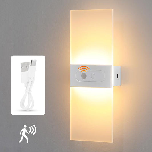 ¿Caminar a oscuras por la noche? Sensor de 120° que enciende la luz al sentirte. 🚶💡sin parpadeo, sin luz azul, solo confort visual