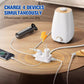 ¿Pocos enchufes y muchos cables? 4 tomas + gestión de cables, el fin del desorden. 🔌✅