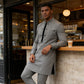 👔 ¡AHORA CON UN 60 % DE DESCUENTO! 🔥 Conjunto de túnica y pantalones de cuello mao para hombre: diseño elegante, corte cómodo y perfecto para ocasiones especiales 🎩