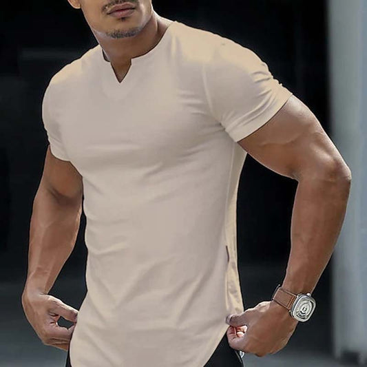 ¿Camisetas que no te quedan bien? Corte atlético ajustado que realza tu físico. 👕✅