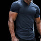 ¿Camisetas que no te quedan bien? Corte atlético ajustado que realza tu físico. 👕✅