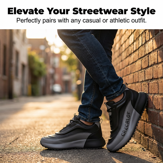 💎 ¡60 % DE DESCUENTO EN ZAPATILLAS DE SUELA GRUESA PARA HOMBRE! 💎 Antideslizantes, acolchadas y con un diseño a capas muy moderno ✨