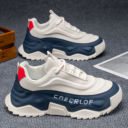 💎 ¡60 % DE DESCUENTO EN ZAPATILLAS DE SUELA GRUESA PARA HOMBRE! 💎 Antideslizantes, acolchadas y con un diseño a capas muy moderno ✨