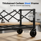 [Precio excepcional] Carrito plegable con ruedas: resistente, cómodo, versátil y práctico