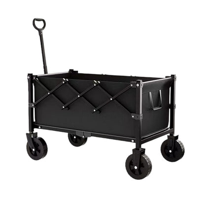 [Precio excepcional] Carrito plegable con ruedas: resistente, cómodo, versátil y práctico