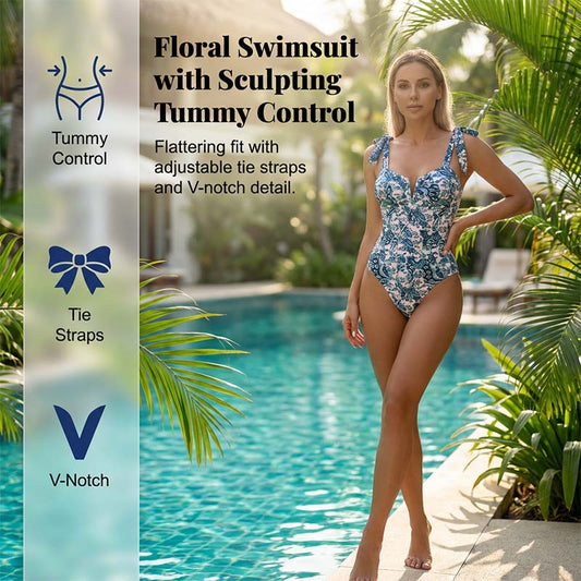 ✨Oferta especial del último día 💥Bañador de una pieza estampado para mujer